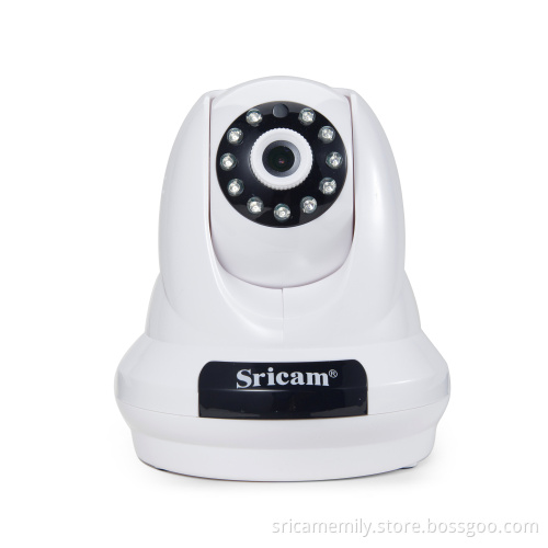 Sricam SP018 HD 1080P Play and Plug CMOS Pan Tilt Infrared Day and Night Indoor IP Camera with Two Way Audio Function
